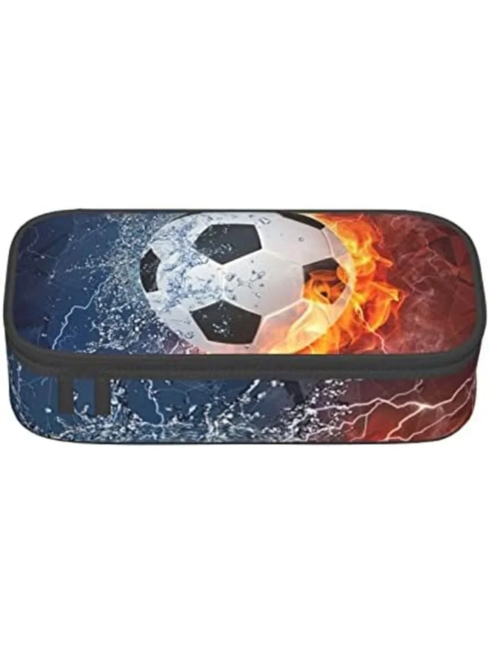 Soccer Pencil Case for Boys & Teens - Large Capacity Sports Organizer Pouch